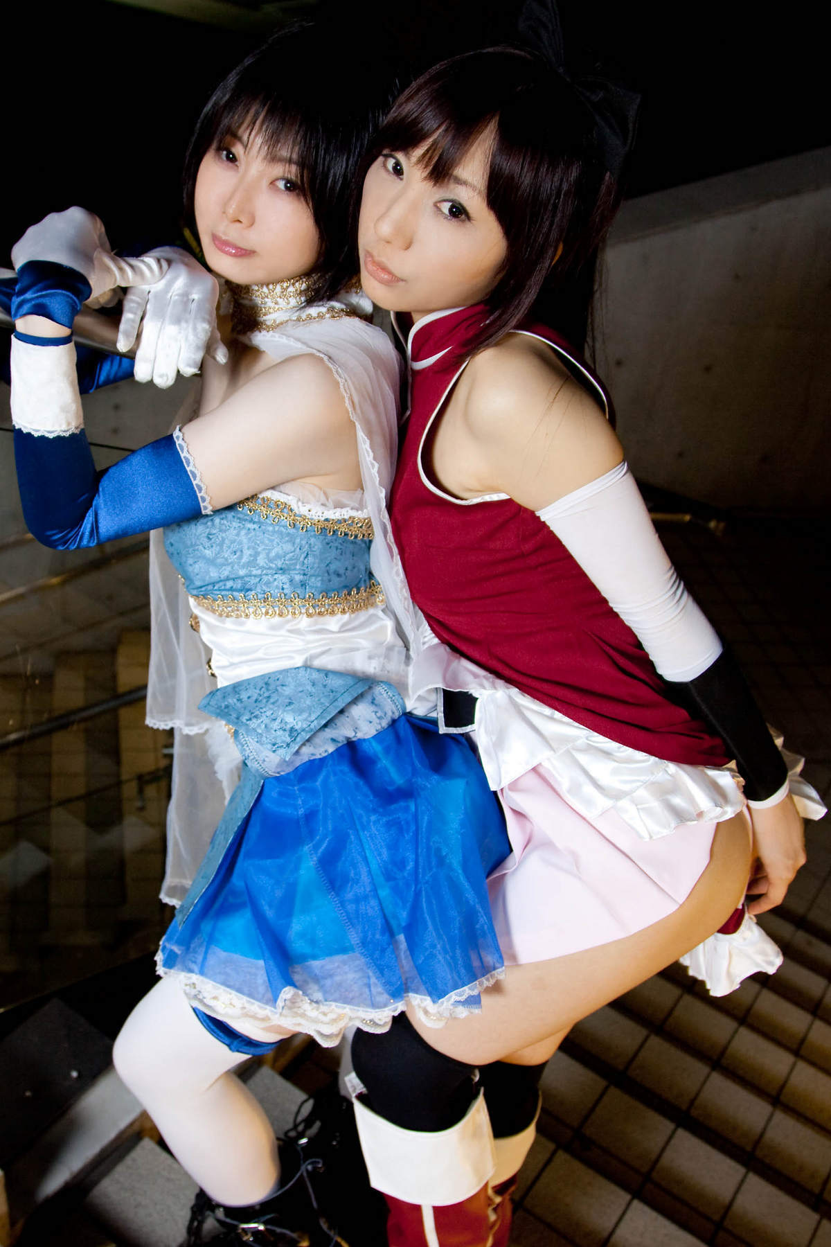 (C80) (コスプレ)   Sayaka and Kyoko  CosPlay制服诱惑套图